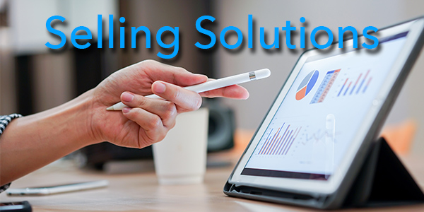 financial marketing solution selling