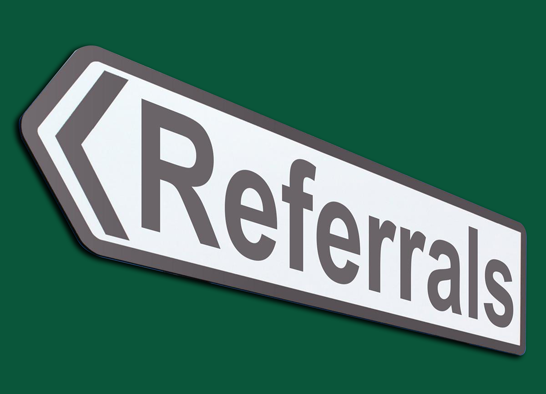 financial marketing referrals